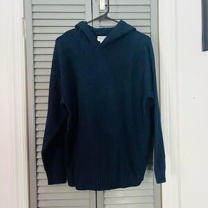 Arizona Jean Company Men's Navy Crewneck Hooded Sweater